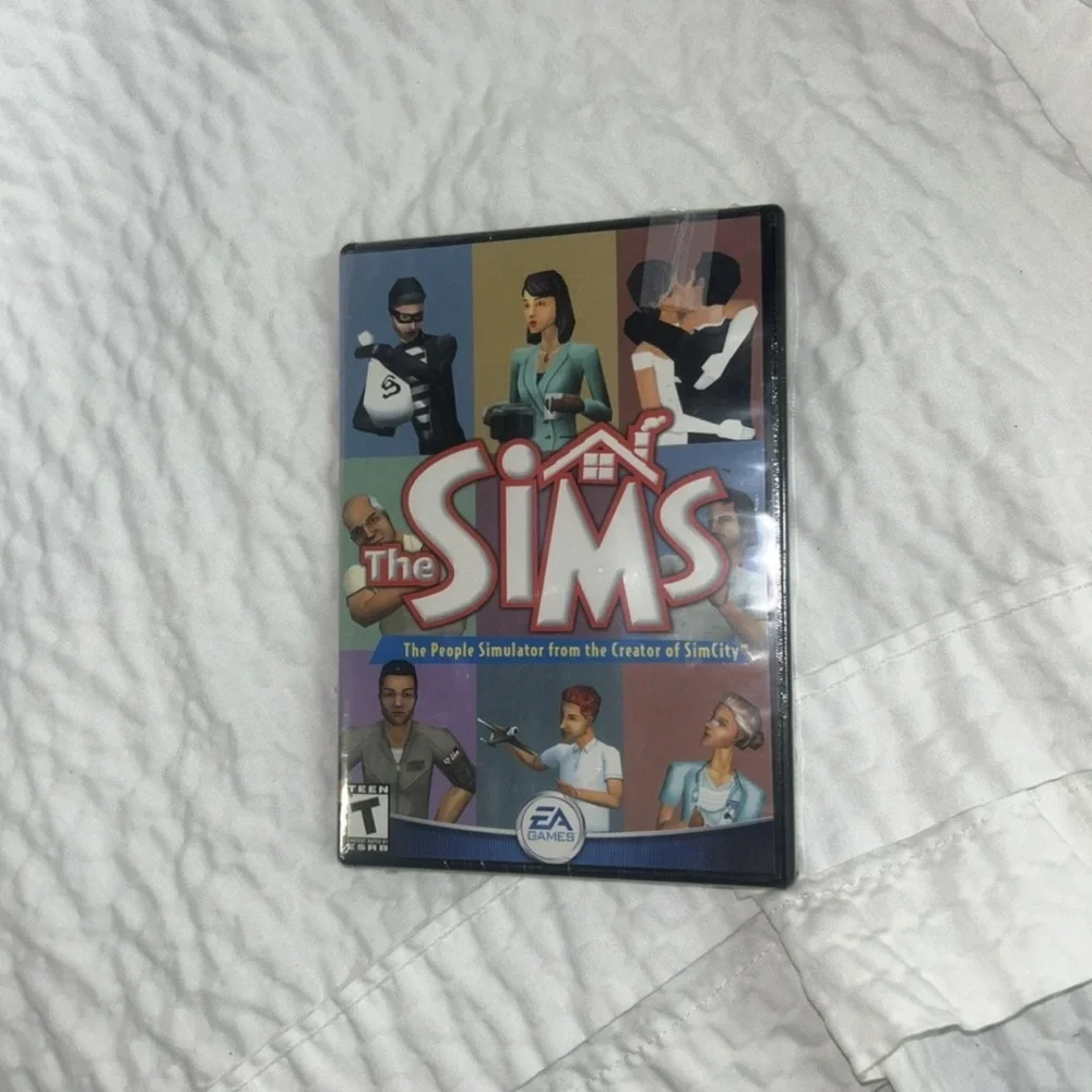 The Sims PC Game Case - Multicolor Box Art (EA)